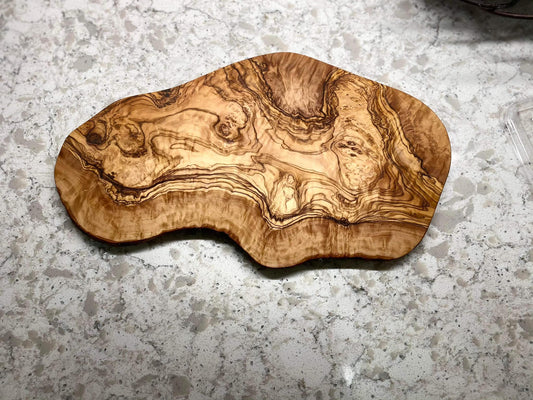 Engraved Olive Wood Charcuterie Boards